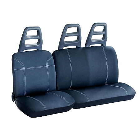 Husa scaun Seat covers size: T6 grey front front seats 1 seat cover + 1 support cover + 1 rear seat cover CUSTO POL CUST 243490