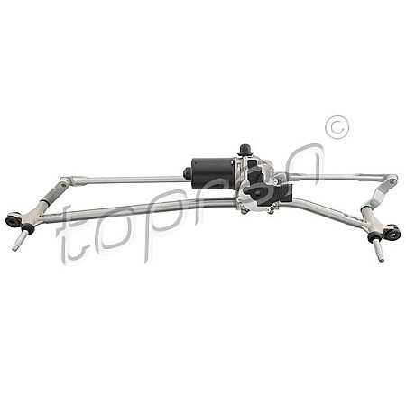Legaturi stergator parbriz Windscreen wiper mechanism front with motor NISSAN NV400 OPEL MOVANO B RENAULT MASTER III 02.10- HANS PRIES HP702 324