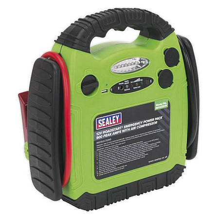 &quot;Roboti de pornire &quot;&quot;BOOSTER&quot;&quot; Dispozitiv de pornire BOOSTER tensiune: 12V cCA: 400A curent de pornire maxim: 900A greutate: 675 kg cu compresor&quot; SEALEY SEA RS1322HV