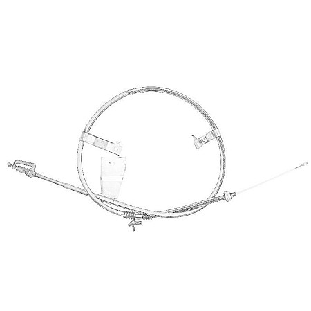 Cablu, frana de parcare Cablu frana de mana Stanga ISUZU D-MAX I D-MAX II 4JA1-TC-4JK1-TC 05.02- OE ISUZU ISU8980070111