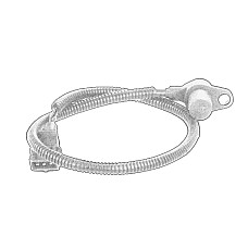 Senzor impulsuri, arbore cotit Senzor pozitie arbore cotit IVECO DAILY III FIAT DUCATO PEUGEOT BOXER 8140.43B-8140.63 05.99- OEM 500343018Z