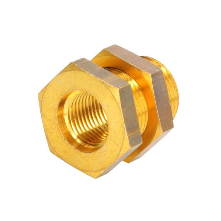 Cap de cuplare Montare TEKALAN Adaptor/Reductie/Bulkhead M22x15 metal cantitate per impachetare: 1buc cu piulita SIRIT 27535