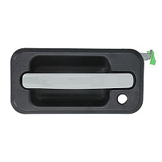 Maner usa Fata Stanga extern cu gaura pentru incuietoare crom/negru BLIC 6010-88-2418401P