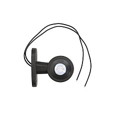 Lampa gabarit a fost condus lampa de pozitie de drept pe bratul scurt alb-rosu 12-24V WAS 134P W21.1