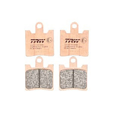 Placute frana fata, utilizare: route, material: sinter-SV, 53,4x44,5x8,6mm SUZUKI AN; TRIUMPH TROPHY; YAMAHA FJR, XV 250-1900 1998-2017 TRW MCB706SV