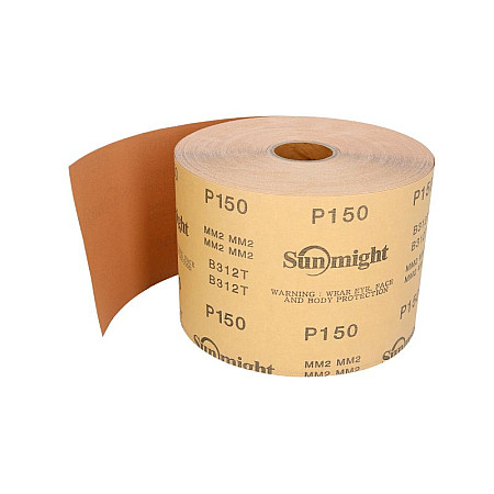 Abrazivi GOLD Hartie abraziva: rulou gradatie: P150 marime:115mm x 50m culoare: bej rola 1 buc SUNMIGHT SUN30309
