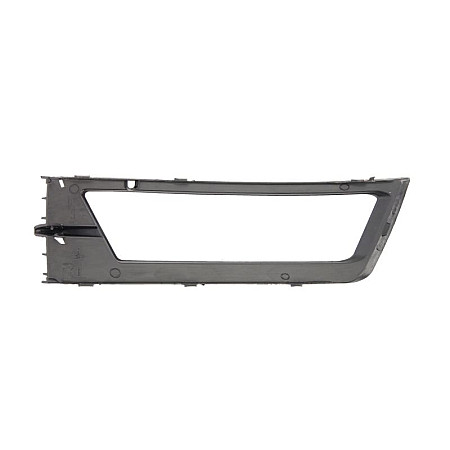 Bara de protectie Acoperire bara fata Fata Dreapta cu gauri pentru lampa de ceata plastic negru SKODA RAPID 07.12- 07.12- BLIC 5703-05-7516912P
