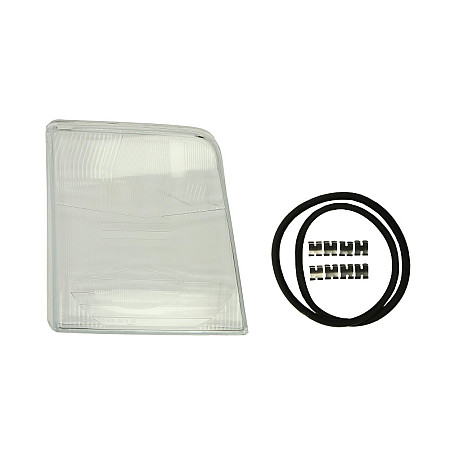 Lentila far Sticla farului Dreapta se potriveste VW LT 28 35 II 28 46 0596 0706 TYC 20 12739 LA 1