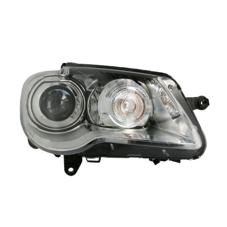 Far Lampa frontala Dreapta bi-xenon D1S/H8/P21W/W5W automat cu motor culoare insert: cromat VW TOURAN MAGNETI MARELLI 711307022697