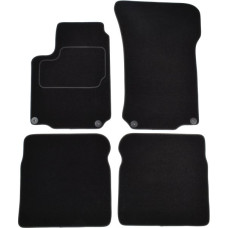 Covoras podea textil Floor mats Velours 4 pcs front/rear set colour neagra SEAT LEON 11.99-06.06 Saloon MAMMOOTH MMT A041 SET110 PRM 01