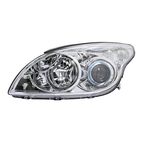 Far Lampa frontala Stanga H1/H7 electric fara motoras culoare insert: cromat HYUNDAI I30 TYC TYC 20-11782-05-2