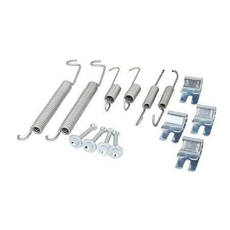 Set accesorii, sabot de frana Set de montaj pantofi de frana LUCAS MITSUBISHI COLT VI SMART FORFOUR 1.1-1.5D 01.04-06.12 DELPHI LY1383