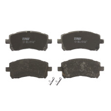 Set placute de frana Fata cu suplimente SUBARU FORESTER IMPREZA LEGACY II LEGACY III LEGACY IV LEGACY OUTBACK OUTBACK 1.6-3.0 03.94-09.09 TRW AUTOMOTIVE GDB3217