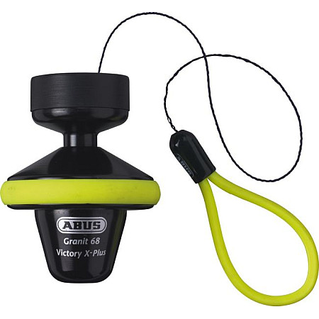 Protectie impotriva furtului Brake disc lock ABUS GRANIT Victory X Plus 68 roll up colour yellow mandrel 14mm ABUS0046718