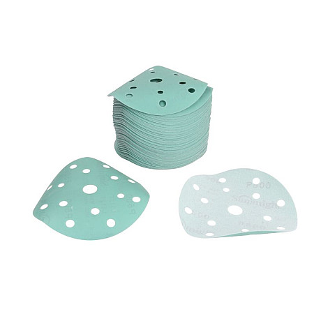 Abrazivi Disc abraziv Fine disc P500 diametru: 150mm culoare: verde pentru inlaturarea zgirieturilor de pe vopsea incolora 100buc numar gauri: 15 SUNMIGHT SUN53017