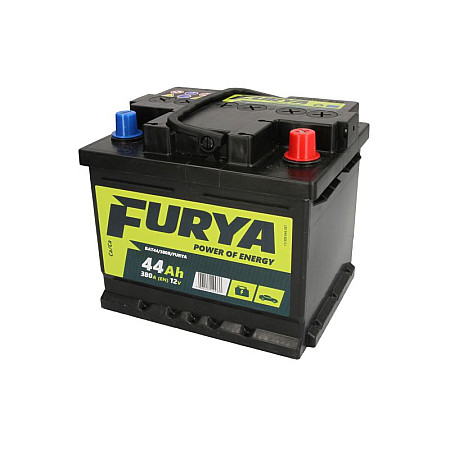 Acumulator Pornire Acumulator FURYA 12V 44Ah/380A R+ borna standard 207x175x175 B13 - flansa de montare 10.5 mm pornire FURYA BAT44/380R/FURYA