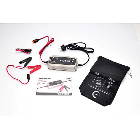 Aparat de incarcat bateria de acumulatori CTEK Incarcator 12V MXS 7.0 7A cu functie de suport de baterie de acumulatori Umed MF Ca/Ca AGM si GEL 14150Ah CTEK 56-754