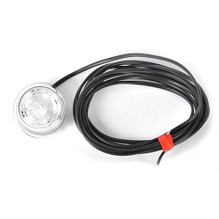Ansamblu lumini, bec parcare/pozitie Clearance light elements insert LED 12/24V for lamps W74.1 and W74.2 white with wire cable length: 5m WAS 545/I/MB W74.1