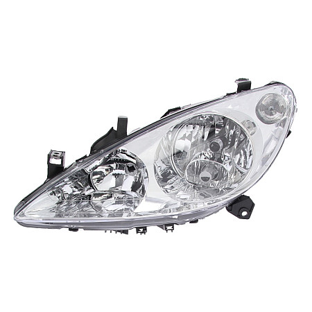Far Lampa frontala Stanga halogen H1/H7/W5W electric cu motor culoare semnalizator: transparent PEUGEOT 307 307/KOMBI -06.05 VALEO VAL088034