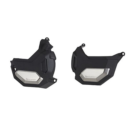 Capac, carcasa ambreiaj PL Zestaw oslony sprzegla i alternatora colour: neagra HONDA NC 700/750 2014-2020 POLISPORT 91113 POL