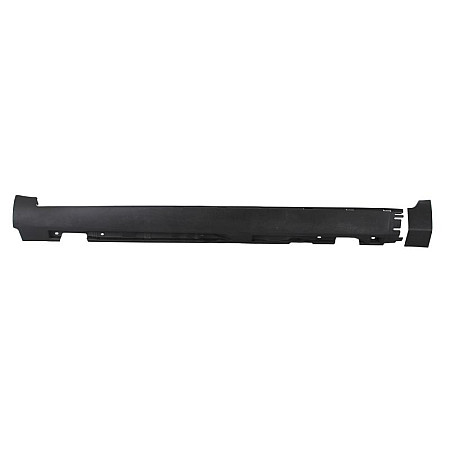 Mulura decorativa/de protectie a pragului de usa Panel rocker outer shield L neagra VOLVO S40 II 01.04-12.12 BLIC 5703-06-9009571P