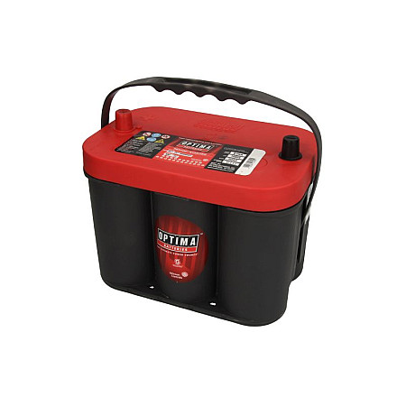 Acumulator Pornire Acumulator OPTIMA 12V 50Ah/815A RED L+ borna standard 254x175x200 B01 - flansa de montare 10.5 mm pornire OPTIMA O801287000