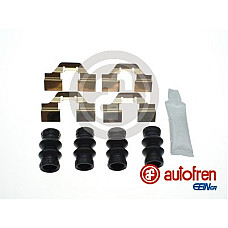 Set accesorii, placute frana Kit montare placute frana Spate RENAULT GRAND SCENIC II SCENIC II TOYOTA AVENSIS COROLLA 1.4-2.0D 09.97-06.09 AUTOFREN SEINSA D4-2949A