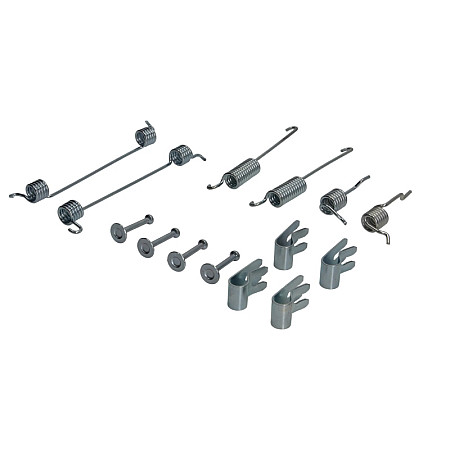 Set accesorii, sabot de frana Set de montaj pantofi de frana LUCAS FORD C-MAX FOCUS I 1.4-2.0LPG 08.98-09.10 QUICK BRAKE QB105-0772