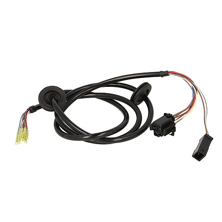 Set de reparat cabluri, capota portbagaj Fir de cablu pentru capacul portbagajului 1400mm numar pini: 8 cu capac Stanga AUDI CABRIOLET B3 1.8-2.8 05.91-08.00 SENCOM SEN1014810