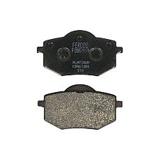 Set placute frana,frana disc Dl frana pad-uri YAMAHA XV 535 jandarm 1987 -> 1995 FERODO FDB591P