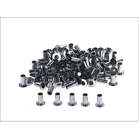 Nit, material frictiune saboti frana Nituirea captusirii frinei 10mmx20mm opak. 100szt. teava de otel FERODO 93068