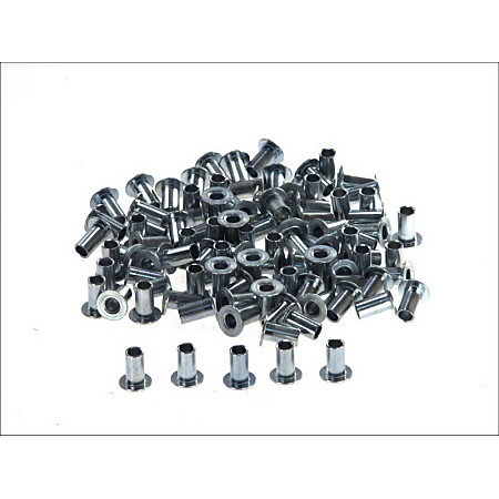 Nit, material frictiune saboti frana Nituirea captusirii frinei 10mmx18mm opak. 100szt. teava de otel FERODO 93067