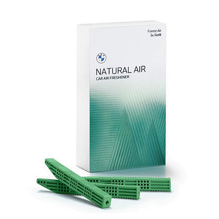 Set 3 Rezerve, Odorizant Auto Bmw Natural Air - Forest Air - Model Nou (2023) BMW 83125A7DCA3