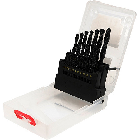 Set Burghie Metal Hss, 19 Buc, 1-10Mm YATO YT-4462