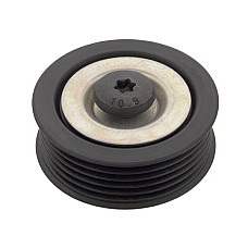 Rola ghidare/conducere, curea transmisie Poly V-belt pulley HYUNDAI GETZ I10 I I20 I I30 I40 I I40 I CW IX20 IX35 TUCSON KIA CARENS IV CEE'D CERATO I OPTIMA PICANTO I PRO CEE'D RIO II RIO III SOUL I 1.1D-1.7D 03.05- BLUE PRINT ADG096516