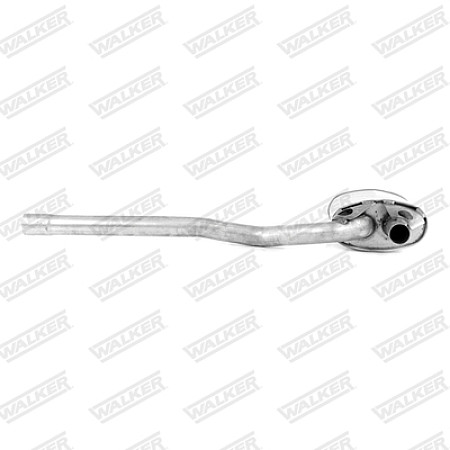 Toba esapamet intermediara Sistem de evacuare a amortizorului  AUDI A4 B5 1.9D 01.95-09.01 WALKER WALK21485
