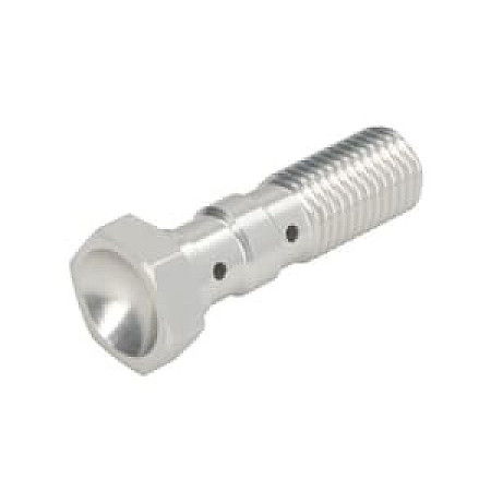 Surub conducta frana M10x1,25, colour: Silver (for 2 pipes) TRW MCH951A