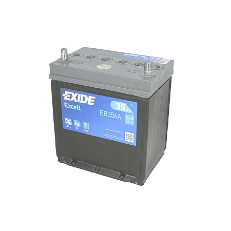 Acumulator Pornire Acumulator EXIDE 12V 35Ah/240A EXCELL R+ en jis 187x127x220 B1 pornire EXIDE EB356A