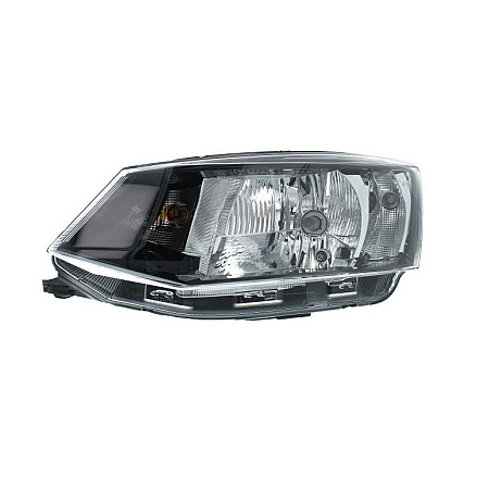 Far Lampa frontala Stanga halogen H4/W5W electric fara motoras SKODA FABIA III -03.18 VALEO VAL046604