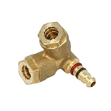Cap de cuplare Racorduri de furtun T-conector interior interior unghi 60 VOSS 232 NG8 VOSS 5232231749