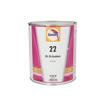 Vopsele Vopsea 35 l rosu acrilic luciu pt caroserie compusi organici volatili: 420 tip de pulverizare: pistol GLASURIT 50410700