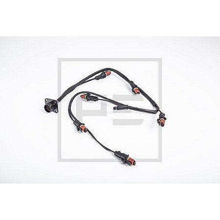 Cablu electric Fir de cablu injectoare 135mm 10 pin IVECO PETERS 020.681-00