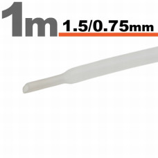 Tub termocontractibilTransparent  1,5 / 0,75 mm