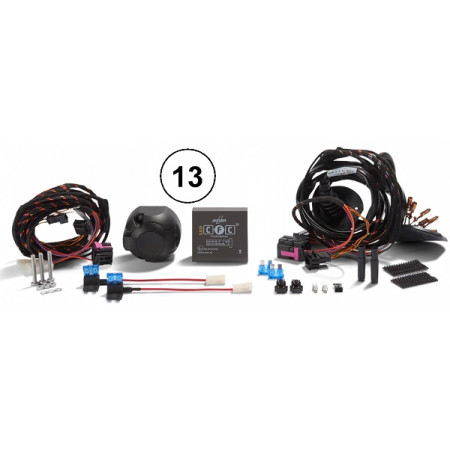 Ansamblu electric bara de remorcare Set sistem numar pini 13 se potriveste TOYOTA RAV 4 1218 ACPS ORIS ORIS044 718