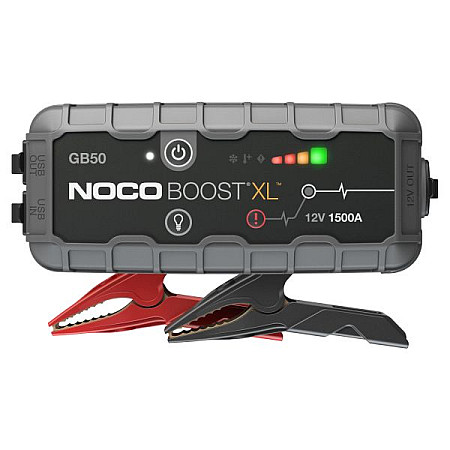 &quot;Roboti de pornire &quot;&quot;BOOSTER&quot;&quot; Dispozitiv de pornire BOOSTER model: GB50 tensiune: 12V curent de pornire maxim: 1500A greutate: 075 kg&quot; NOCO GB50