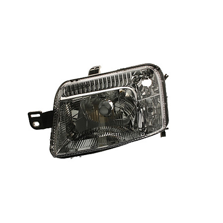 Far Lampa frontala Stanga halogen H4 electric cu motor culoare semnalizator: transparent FIAT PANDA PANDA/HATCHBACK 04.09- TYC TYC 20-0336-15-2