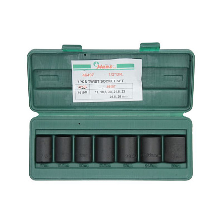 Set chei tubulare Seturi de prize omogen pentru suruburi deteriorate HANS 46497
