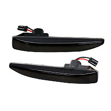 Set lumini semnalizare Indicator lamp side L/R smoked LED BMW 7 E65 E66 E67 3.0-6.0 07.01-08.08 BLIC L04-140-003LED-S