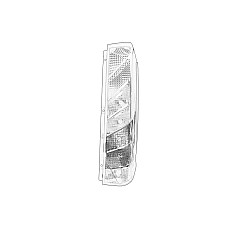 Stop spate Rear lamp R  IVECO DAILY VI 03.14- OE IVECO 5801523221