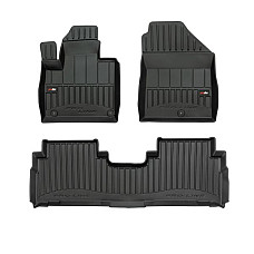 Set covorase cauciuc Floor mats TPE 3 pcs ducts proLine 3D 2 row/front/middle set colour neagra KIA SORENTO III 01.15- SUV version: AWD/4WD / FWD FROGUM FRG 3D409644